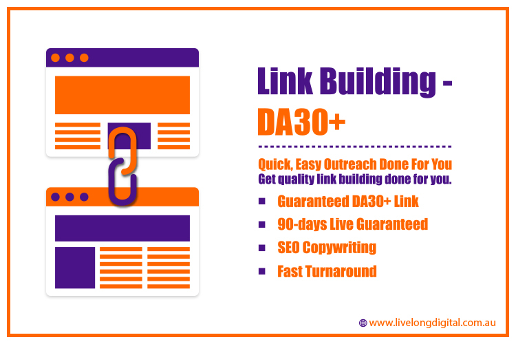Link Building - DA30
