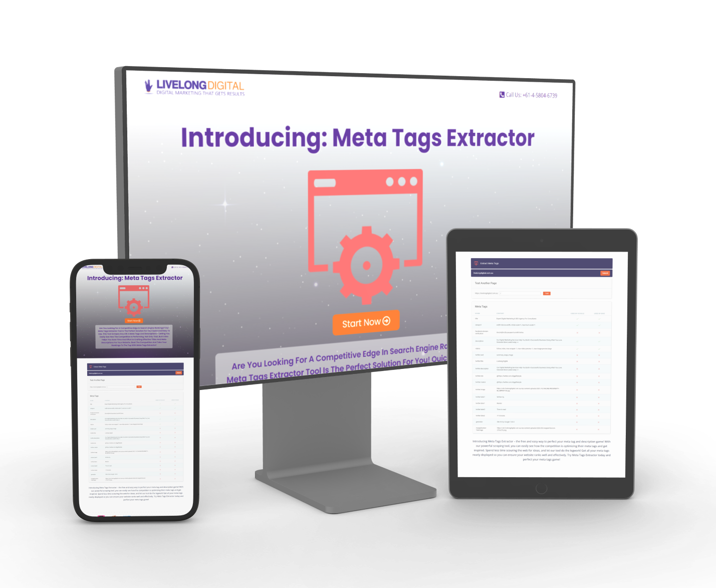 Meta Tags Extractor Tool
