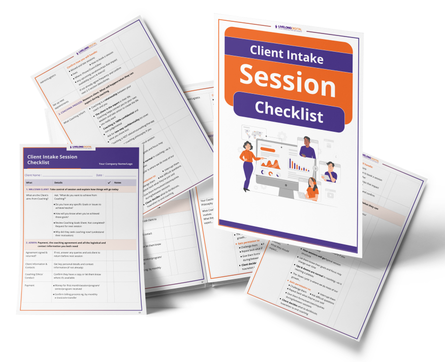 Coaching Intake Session Checklist