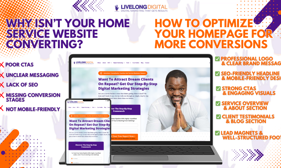 Why isn’t your home service website homepage converting as much as you want?